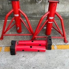 リジッドラック　6トン　2基　別形状ゴム受け1セット付き　ウマ　...