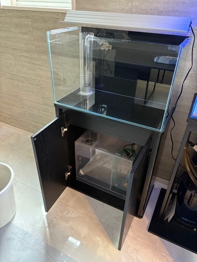 オーバーフロー水槽フルセット60センチ (かずま) 多比良の家具の