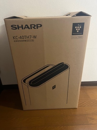【24年製ほぼ新品】SHARP KC-40TH7-W 加湿空気清浄機