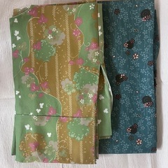 洗える着物２枚
