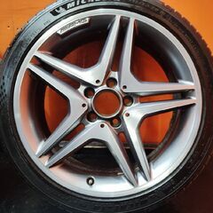 MICHELIN PILOT SPORT5 225/40ZR18 2022 夏タイヤ ベンツ AMG/Aクラス/Bクラス/W176/W246 純正ホイール 18インチ 7.5J5HPCD112+52 (VTG952)の画像