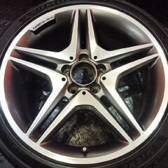 MICHELIN PILOT SPORT5 225/40ZR18 2022 夏タイヤ ベンツ AMG/Aクラス/Bクラス/W176/W246 純正ホイール 18インチ 7.5J5HPCD112+52 (VTG952)の画像