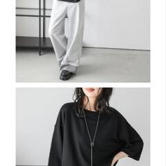  SUGAR BISKET  ドロップショルダー カットソー、プ...