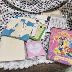 おまとめ便箋封筒ポストカードメッセージカード　大量セット