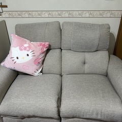 ニトリ　リクライニングソファ　電動