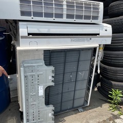 壁掛けエアコン ホワイト 業務用 2台 東芝パッケージエアコン