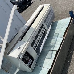 壁掛けエアコン ホワイト 業務用 2台 東芝パッケージエアコン