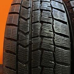 DUNLOP WINTER MAXX WM02 185/65R15 15インチ スタッドレス 4本 24年製 バリ溝 シエンタ MAZDA2 ティーダ プレミオ アリオン等　(KTH286)の画像