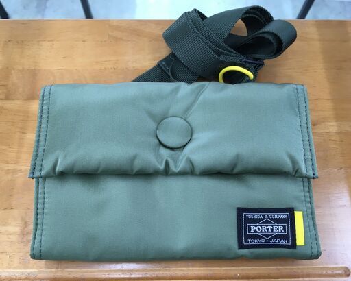 DIGAWEL x PORTER SHOULDER POUCH オリーブ SHOULDER POUCH