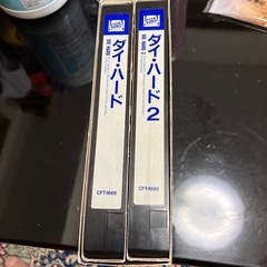 VHSビデオ　ダイハード1.2の画像
