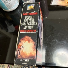 VHSビデオ　ダイハード1.2の画像