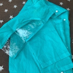 雨靴20cmとカッパの画像