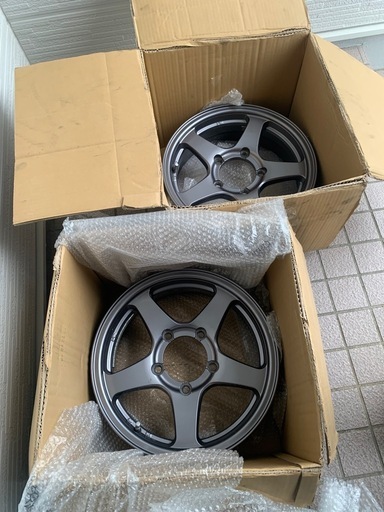 中古　マナレイ　オフパフォーマー　4本　16インチ　5.5j  オフセット＋22 　ガンメタ　　ジムニー　jb64 　jb23