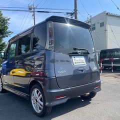 総額13万円 ニッサン ルークス ハイウェイスター 車検2年 4WD 左パワスラ 運転席シートヒーター ナビ ワンセグ ETCの画像