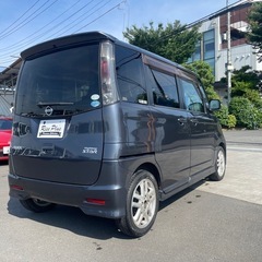 総額13万円 ニッサン ルークス ハイウェイスター 車検2年 4WD 左パワスラ 運転席シートヒーター ナビ ワンセグ ETCの画像