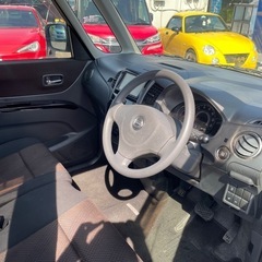 総額13万円 ニッサン ルークス ハイウェイスター 車検2年 4WD 左パワスラ 運転席シートヒーター ナビ ワンセグ ETCの画像