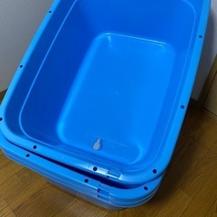 決まりました。めだか飼育ケース　（タライ）　　10セット販売 の画像