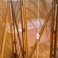 藤の衝立　パーテーション　の画像