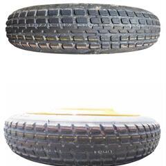 T115/70D14  88M  TOYO TIRE製  応急タイヤ(スペアタイヤ / テンパータイヤ) 14㌅ × 4T × 4穴 × PCD100mmの画像