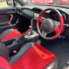 総額89.8万円 トヨタ 86 GTリミテッド 車検2年 6MT プッシュスタート シートヒーター ナビ フルセグ Bluetoothオーディオ ETC モデリスタエアロ♪の画像