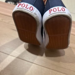 美品・POLO・スニーカー・24㎝の画像