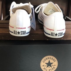 完売【未使用品】コンバース CONVERSE ALLSTAR LOGOFOXING OX オールスターロゴソール　ローカットスニーカー の画像