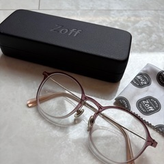 zoff レディース メガネ 度ありの画像