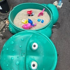砂場　砂遊びの画像