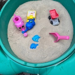 砂場　砂遊びの画像