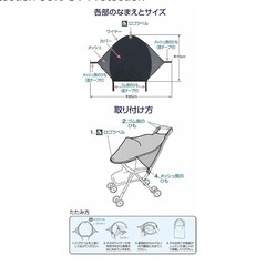 ベビーカー用火よけカバーの画像