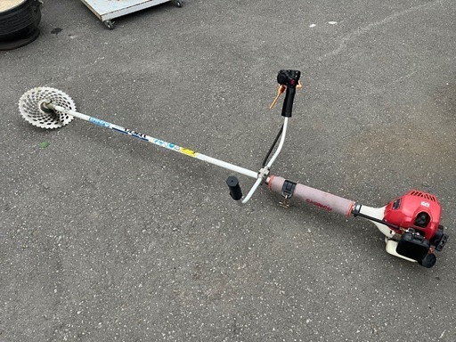 2スト シングウ 商会 エンジン刈払機 S-2315A 草苅 農機 メンテナンス済 稼働確認OK！ 刈払い機 中古品 ③