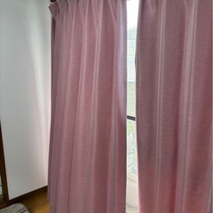 【終了】ニトリ 防炎カーテン ローズの画像
