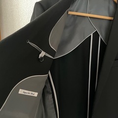 THE SUIT COMPANY スーツカンパニー　ブラックウールジャケットの画像