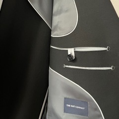 THE SUIT COMPANY スーツカンパニー　ブラックウールジャケットの画像