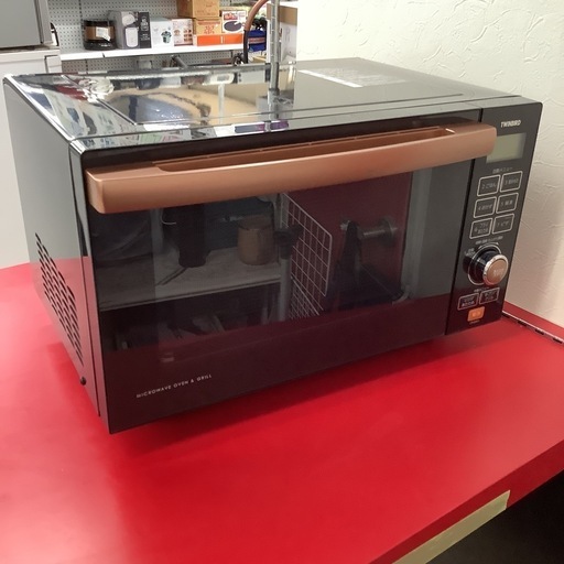 TWINBIRD オーブンレンジ DR-E851 フラットテーブル TWINBIRD ツインバード オーブンレンジ DR-E851 2017年製 フラットテーブル