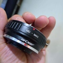 minoltaマウントレンズ → ソニーEマウント変換　アダプター