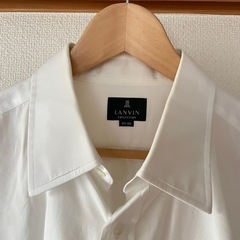 LANVIN COLLECTION ランバン　長袖ワイシャツ 白 の画像