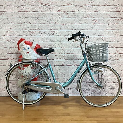 大人用】整備済中古自転車 ブリヂストン 軽いアルミフレーム 26型