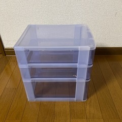 収納ケース3段の画像