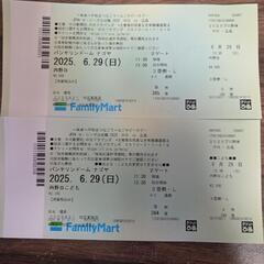 中日対広島戦チケット