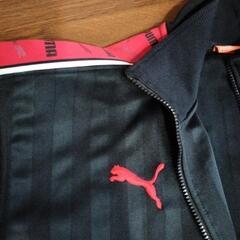 Puma ブラック ストライプジャージの画像