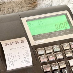 CASIO「TE-300」電子レジスターの画像