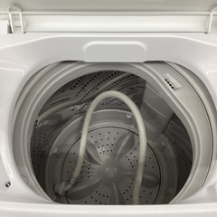 【6ヶ月保証】全自動洗濯機 Hisense AT-WN5511-WH 5.5kg 2021年製 50hz/60hz 256 の画像