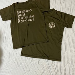 陸上自衛隊 半袖Tシャツ 2枚セット Sサイズ オリーブドラブ ...
