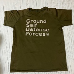 陸上自衛隊 半袖Tシャツ 2枚セット Sサイズ オリーブドラブ 富士総合火力演習購入品の画像