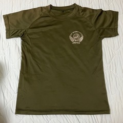 陸上自衛隊 半袖Tシャツ 2枚セット Sサイズ オリーブドラブ 富士総合火力演習購入品の画像