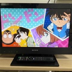 SONY テレビ 22型の画像