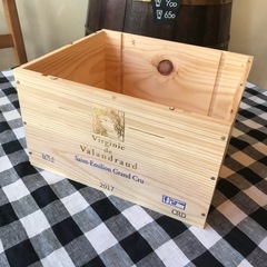 ワイン木箱-E