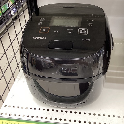 IH炊飯ジャー TOSHIBA RC-10RT 5.5合 2023年製 程度C
