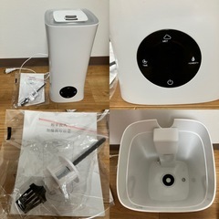 超音波加湿器付けます　新生活 セット　洗浄した電気ポット 分別ゴミ買い物袋掛け 食器 折り畳みバスケット  突っ張り棒 大中小４本 の画像